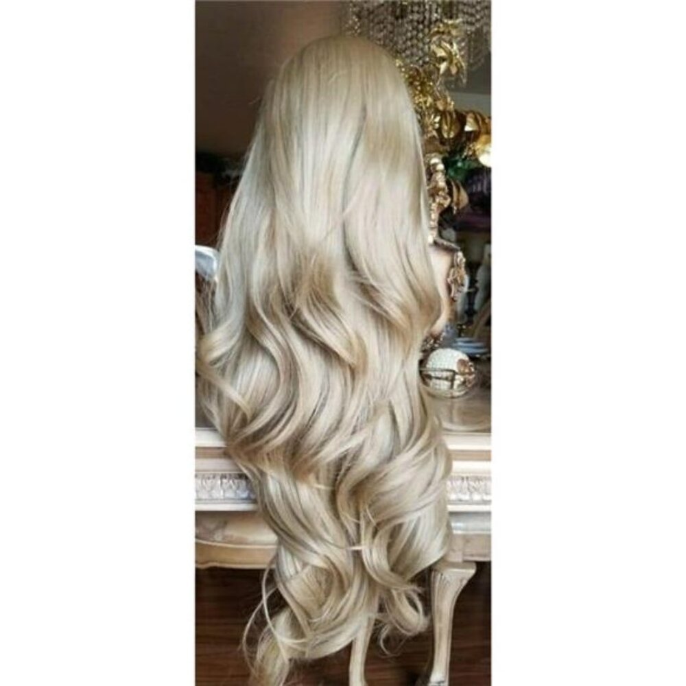 Ash Blonde Lace Front Wig